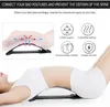 4Level Back Lumbal Massage Stretcher Support Upper and Rower Back Supporter Spine Pain Relief Chiropractic Stretching Device15345204