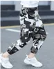 子供女の子男の子ヒップホップダンス服ジョガーズズボンズボン子供綿緩い迷彩スポーツハーレムパンツNew 2020 LJ200831