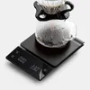 Cafetière Balance électronique Poinçon à main Compteur de bar multifonctionnel Balance électronique avec minuterie 3/5 kg / 0,1 Balance de cuisine Y200328