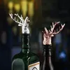 Small Deer Head Stoppers Bar tools Server Red wine Bottle Cork Stopper Wine Pourer Aerator