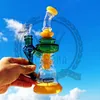 Good hookah Glass Bongs Water Pipes percolator dab Recycler Oil Rigs