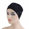 Cor sólida macio gorro modal simples mulheres muçulmanas turbante interior chapéus Ramadan islâmico hijab cap cabeça capa eid headwear