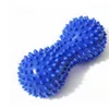 Peanut Shape Massage Yoga Sport Fitness Ball Durable PVC Stress Relief Body Hand Foot Spiky Massager Trigger Point Foot Pain