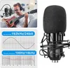 Podcast PC Mikrofon, LP Gaming Streaming Kayıt Stüdyosu Mikrofon Seti, 192KHz / 24bit USB Fiş Oynat Kardiyoid Kondenser PC MIC