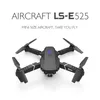 E88 PRO E525 Mini Drone 4k Hd szerokokątny podwójny aparat 1080p Wifi wizualne pozycjonowanie wysokość zachowaj zdalnie sterowany dron śledź mnie zdalnie sterowany quadcopter