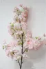 100 CM de Long Artificielle Fleur De Soie Simulation Fleur De Cerisier Pour La Maison De Noce Décoration Fournitures blanc rose couleur