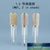 4.5ml Plastic Diamond Round Lip gloss Tubes Clear Empty Lip Glaze Packing Bottle Lipgloss Lipstick Containers Concealer Bottles