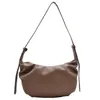 Totes [EAM] Vintage Cor Sólida PU Couro Crossbody Bags para Mulheres 2021 Lux Ombro Bag Bolsas Tendência Hobos Hand 8b202