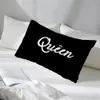 Saint Valentin Couples Taie d'oreiller Lettre KING QUEEN LOVE KISS Imprimer Taie d'oreiller Polyester Tissu Amoureux de luxe Taie d'oreiller D45 201212