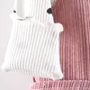 Humor urso outono inverno primavera de garotas roupas de algodão de outono de algodão longa de t-shirtcat vestido de tira de roupas de bebê lj201221