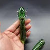 Funny Pickle Water Pipe 4.7inchs Cucumber Top Heady Tobacco Hand Pipes Pyrex Colorful Spoon Bubbler Smoking Accessories For Cute Bongs