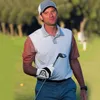 5 ПК. Премиум Cabretta Leather Golf Gloves Мужчины левая правая ручка с устойчивой к износостойкой.