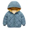 giacca per bambini tuta da neve spazio NUOVA giacca invernale per bambini per bambini ragazze argento oro ragazzo giacca con cappuccio casual 201126