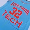 Louisiana Tech Bulldogs Basketball Jersey NCAA College Malone DaQuan Bracey Kalob Ledoux Amorie Archibald Jean Muhammed Brown Millsap