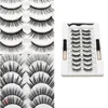 10 Paar magnetische falsche Wimpern mit Eyeliner-Set, natürliches Aussehen, Glamnetic, kosmetische Wimpern, schnell trocknend, dick und lang, Make-up-Werkzeug