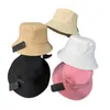 Hombre Mujer Sombrero de cubo Diseñador Sombreros para el sol Correa de mujer Gorras ajustables Frente Atrás Desgaste Transpirable Viajar Verano Protección solar Casq9158457