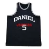 Pete Maravich #5 Daniel High School Basketball Jersey zszywana czerwonoczenki dowolne rozmiar xs-3xl 4xl 5xl retro kamizelki