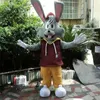 祭りのドレス灰色のウサギのマスコットの衣装カーニバルハロウェンギフトユニセックスアダルトファンシーパーティーゲーム衣装の休日のお祝い漫画のキャラクターの衣装