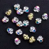 NAR011 11 Styles Strass Diamant Coloré Nail Strass nail art décorations Verre Gemmes ongles Shinning Accessoires