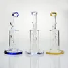 9 "Percolateurs en verre Bong Bong Recycleur DAB Matrix Perc Nargrows Bongs Tobacco Tabac Tuyau d'eau Matériau Huile Bubbliers Tuyaux de fumer 14mm Bol