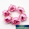 5pcs Artificial Flower DIY Craft Flower 5cm Washable Reusable Silk Peony Bouquet Necessaries Wedding Party Decor In Stock