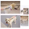 Retrátil cão coleira elegante alto nylon nylon sem trelas de estimação emaranhado correndo corda de tracção de treinamento para cães médios grandes gato lj201109