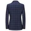 BOLUBAO Fashion Brand Men Casual Blazers Autumn Men's Plaid Trend Suits Coats Business Wild Plaid Blazers Coat Male 201128