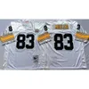 Jersey Vintage Pittsburgh 59 Jack Ham Steeler 63 Dermontti Dawson 68 LC Greenwood 75 Joe Greene 82 John Stallworth 83 Heath Miller zszyty koszulka