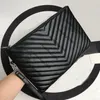 Hochwertige Designer-Clutch-Abendtasche aus echtem Leder für Damen, Kaviar-Rindsleder, Reise-Kulturbeutel, Schutz, Make-up-Zipper-Taschen, Kosmetiktaschen. Lieferung mit Box