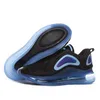 Trenerzy poduszki męskie buty sportowe Sneaker Classic Black Blue Contrast Color Walking Buty