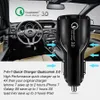 QC3.0 USB Chargeur de voiture facturé 3,1A avec boîte de vente au détail CE FCC ROHS Certified Dual Port Quick Chargers pour iPhone Samsung Huawei Xiaomi