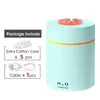 Air Humidifier Smart Anti-Seco Queimadura 240ml USB Portátil Aromaterapia Difusor de Aromaterapia Difusor Home Purificador Spray com LED Lâmpada