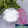 50Pcs 3g/5g 3ml/5ml Empty Bottom Cream Jar Cosmetic Container Plastic Eyeshadow Makeup Face Cream Lip Balm Pot Travel Bottle