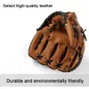 Sports de plein air Gant de Baseball Main Gauche Softball Pratique Équipement Taille 9.5/10.5/11.5/12.5 pour Homme Femme Formation Accessoires Q0114