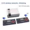 8 비트 HD 2.4G 무선 비디오 게임 콘솔 레트로 TV 콘솔 박스 AV 출력 듀얼 플레이어 컨트롤러 620 클래식 NES 게임