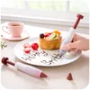 Silikon Montaj Fırçası Sevimli Kek Pişirme Aracı Dayanıklı Çikolata Krem Dekorasyon Kolay Temizlemek için Boru Kalem Mutfak ve Yemek 1 6GL K2