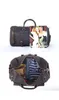 Retro Men's Genuine Leather Travel Bag First Layer Cowhide Multi-function Large Capacity Hand Luggage Leisure Gym1
