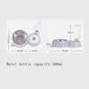 Multifunction Stainless Steel Pet Cat Automatic Drinking Fountain Water Dispenser Bowl Feeder Drink Filter for Dog Feeding Y200917
