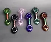 Mini cuillère pendentif tuyau en verre Pipe à fumer vente chaude Pipes à main cuillère tuyaux incroyable verre capiteux Pyrex coloré cuillère accessoires pour fumer