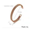 Stainless Steel Jewelry For Woman Barbed Wire Cuff Bracelet Fashion Summer Jewelry Accessories