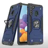 Magnetbilshållare Stativ Ringfodral för iPhone 14 13 12 11 Pro Max Samsung S23 S22 Samsung A14 A34 A54 A23 A13 A03S A22 TPU PC 2 i 1 Cover Shell