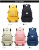 Backpack da Fengdong High School para meninas de meninas unissex Bolsa de meninos adolescentes Escola Backpack de Viagem de Viagem de Viagem para Viagem de Viagem USB LJ201225