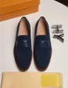 19FW Scarpe da uomo di lusso in vera pelle Nero Marrone Coccodrilli Modello stampato Slip-on Scarpe eleganti da uomo Moda Scarpe oxford formali YECQ5