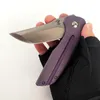 Limited Customization Version Hokkaido Folding Knife TC4 Titanium Handle High Hardness Satin M390 Flipper Knives Outdoor Tactical Hunting Tools Pocket EDC