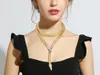 クリスマスゴス蛇ネックレス女性チョーカー襟アステーテックジュエリーネックチェーンLink Collier Femme Mujer NavidadギフトF1204