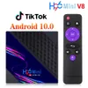 H96 Mini V8 Smart Android 10.0 TV Box 2 GB 16 GB Quad Core 4K 2.4G WIFI Media Player Set Top Receiver