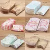 8x5 cm Mini Şeker Kutusu Yastık Şekli Kraft Kağıt Kutuları Düğün Doğum Günü Bebek Duş Paket Tedarik Noel Hediyesi Çanta Şekeri