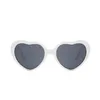 Lunettes de soleil à effets d'éclairage d'amour, lunettes créatives, en stock DHL224M