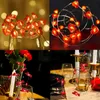 La decorazione di San Valentino illumina la stringa rossa della luce del cuore di amore del LED 3M 30pcs luci per le decorazioni della camera da letto