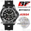 2020 GF 44 Special Mariner Y1739316 ETA A2824 Orologio da uomo automatico Cassa in acciaio PVD Quadrante nero Gomma PTBL Best Edition PTBL Puretime 5aA03